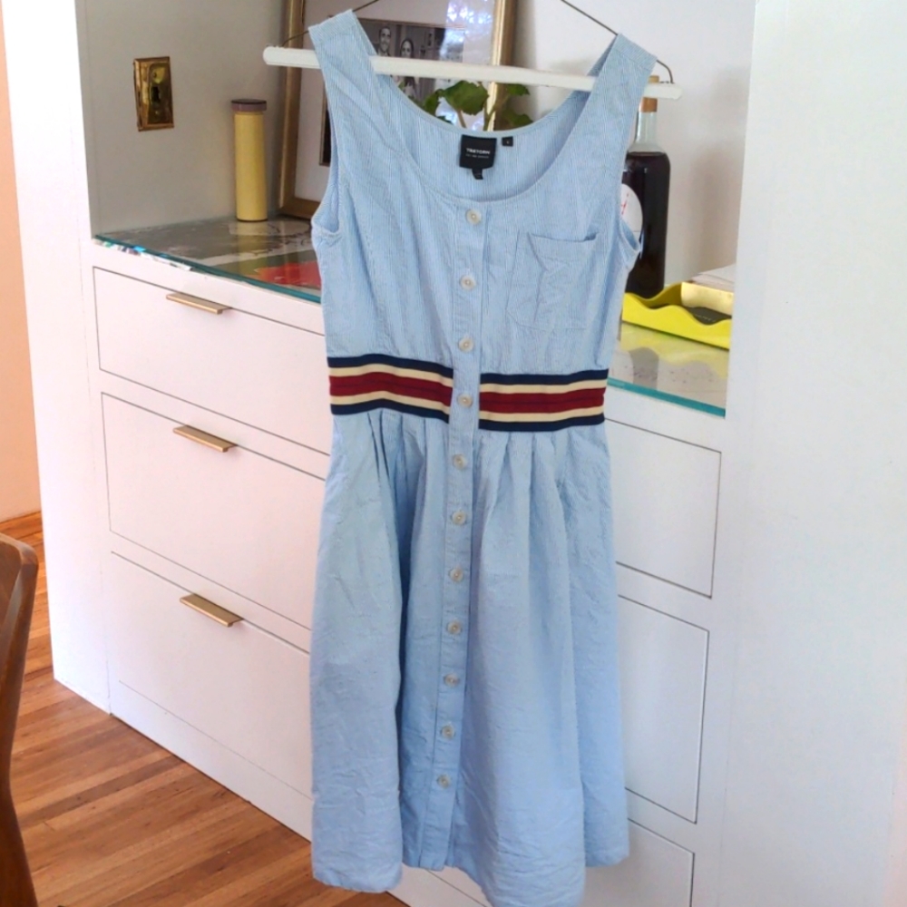 Tretorn summer dress with striped waistband